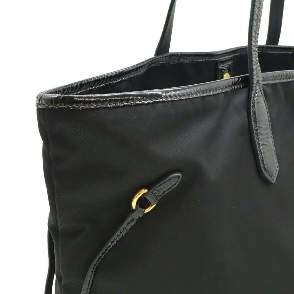 PRADA Black Leather Shoulder Bag - Picture 7 of 8